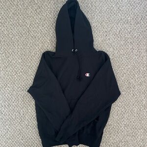 Black Unisex Champion Hoodie (medium)